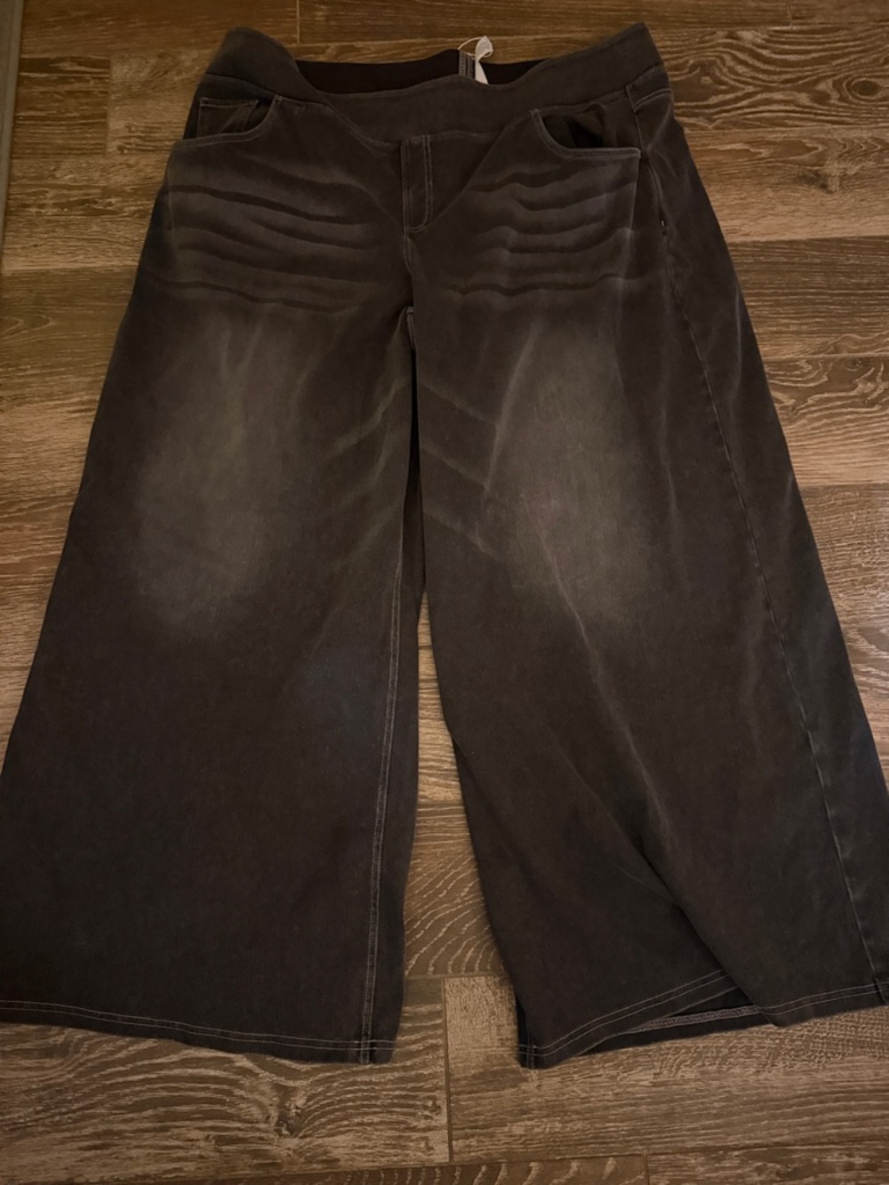 Halara wide leg flex stretch denim jeans size 3x